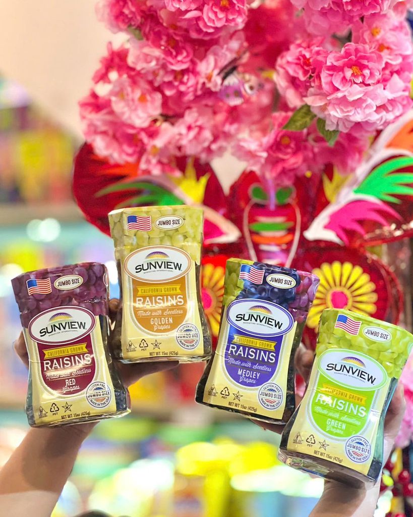 Nho Xanh Khô Sunview Jumbo Cao Cấp Mỹ – 425g