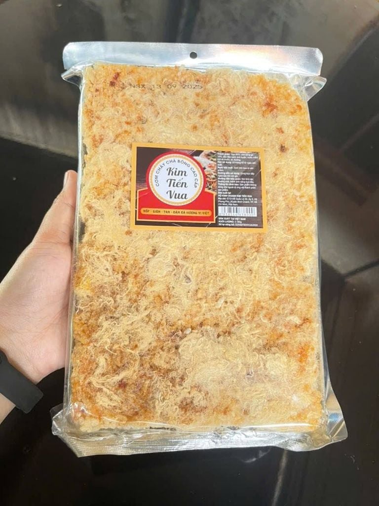 Cơm Cháy Chà Bông Kim Tiến Vua - 180g (Bịch)