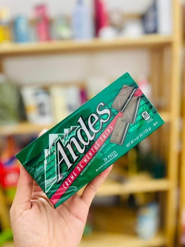 Socola Đen Bạc Hà Andes - 132gr