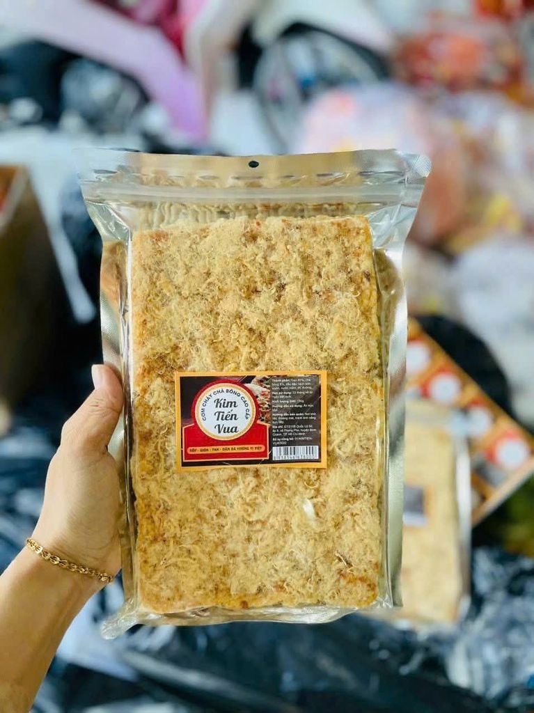 Cơm Cháy Chà Bông Kim Tiến Vua - 180g (Bịch)