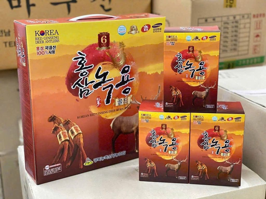 Nước Sâm Nhung Hươu - 70ml x 30 gói