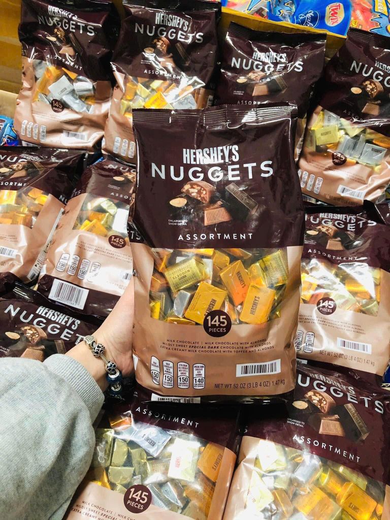 Socola Hershey’s Nuggets Assortment 4 Vị - 1.47Kg