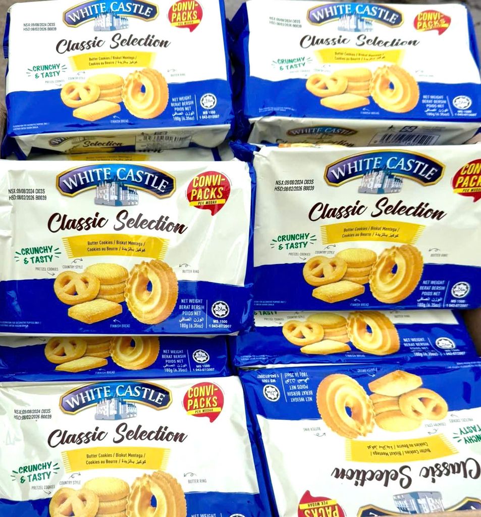 Bánh Quy White Castle - Gói 180g
