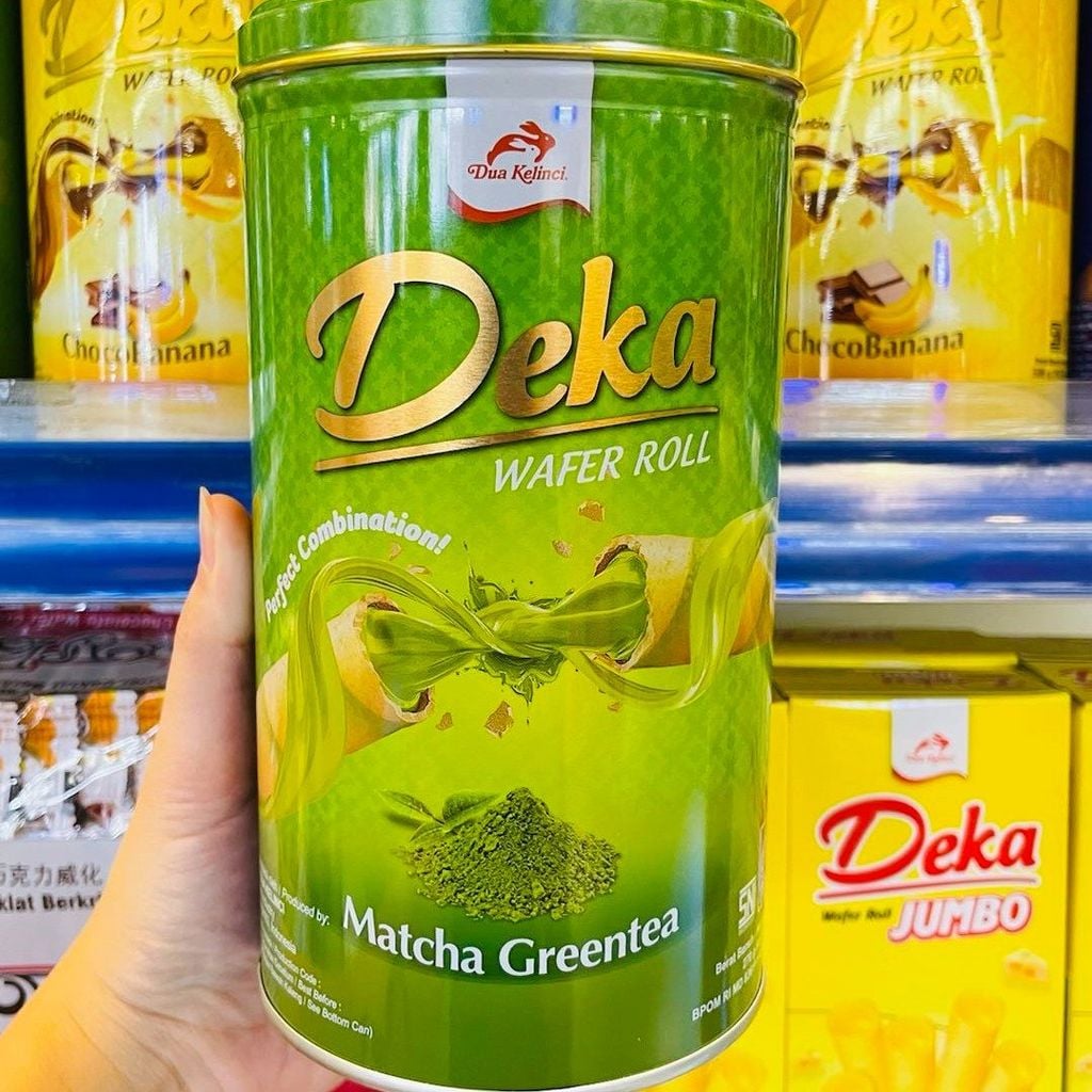 Bánh Xốp Ống Deka Matcha - 270g