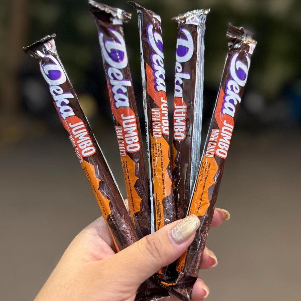 Bánh Xốp Deka Jumbo Vị Socola Đen - 140g