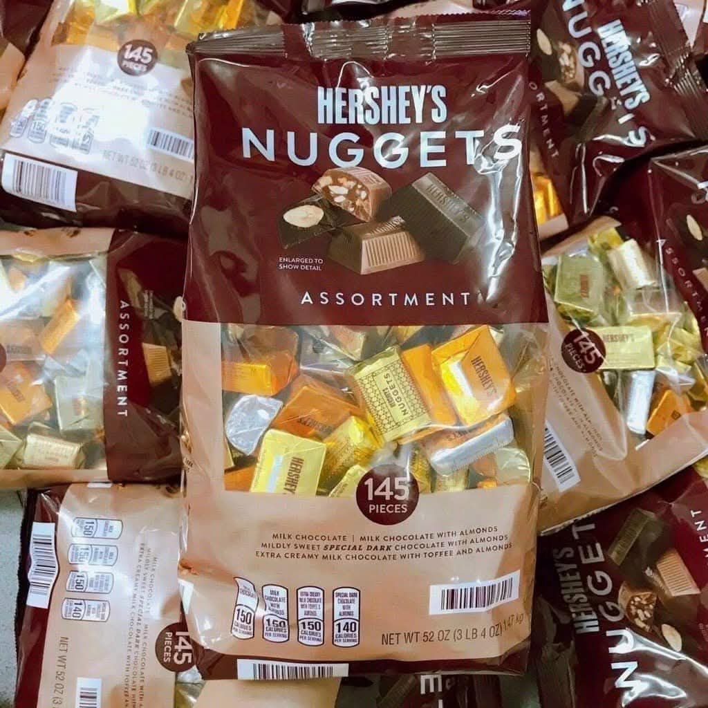 Socola Hershey’s Nuggets Assortment 4 Vị - 1.47Kg