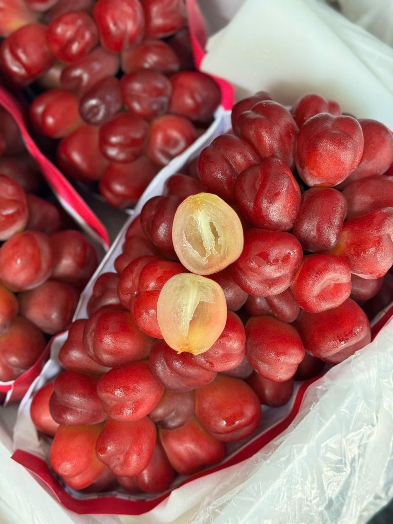 Nho Đỏ Ruby Trái Tim - kg