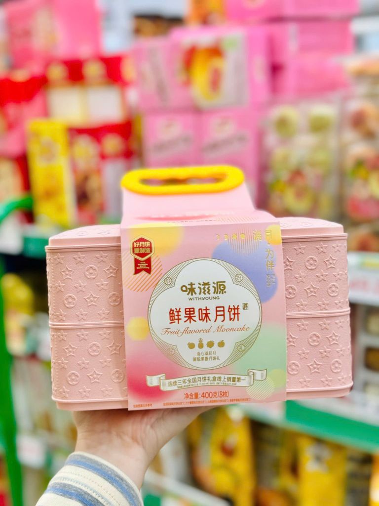 Xách Bánh Trung Thu Nhân Trái Cây - 8 Cái