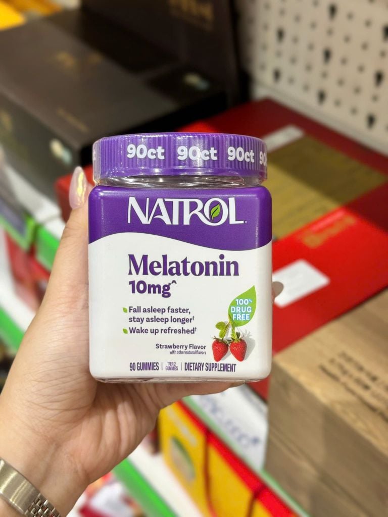Kẹo Dẻo Ngủ Ngon Natrol Melatonin - 90 Viên