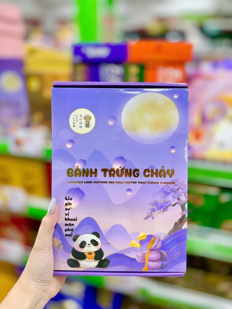 Bánh Trứng Chảy Liu Xin Su Vị Khoai Môn Phô Mai - 300g