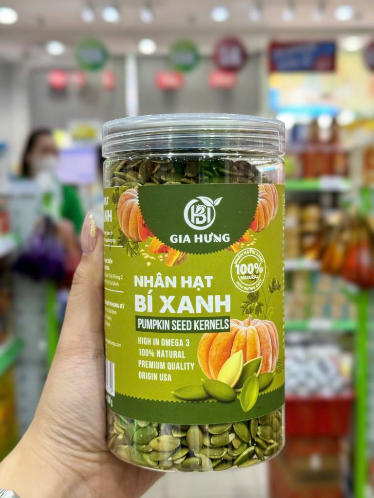 Nhân Hạt Bí Xanh Gia Hưng - 500g