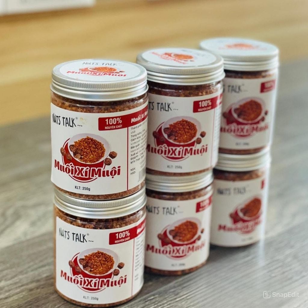 Muối Xí Muội Nuts Talk - Hũ 250g