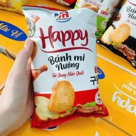 Bánh Mì Nướng Happy - 50g