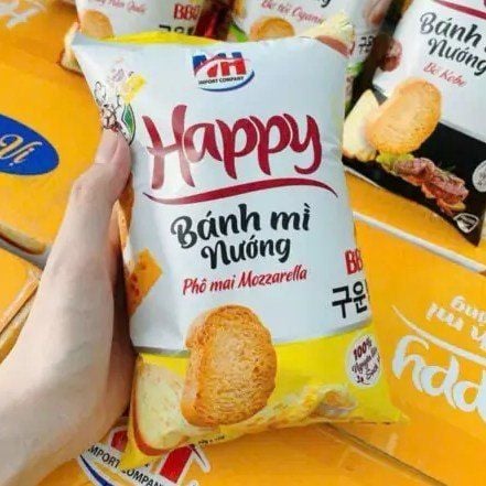 Bánh Mì Nướng Happy - 50g