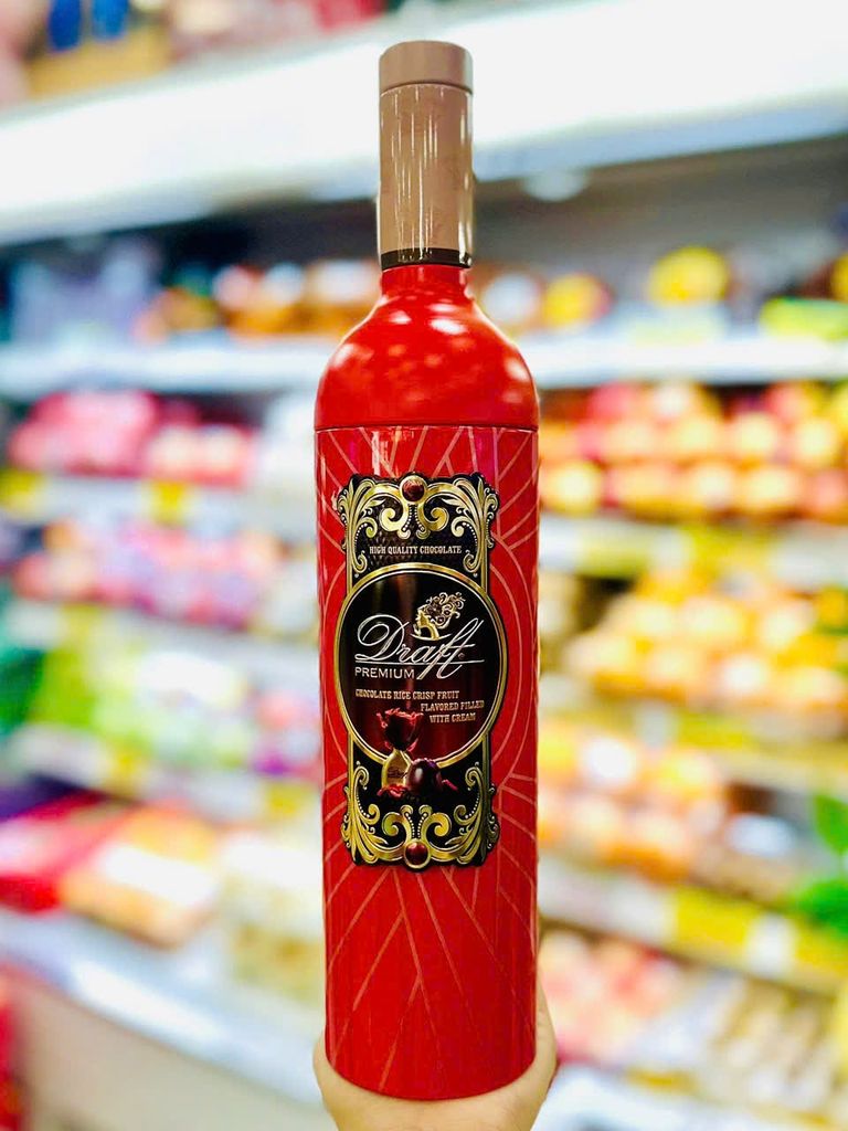 Socola Cao Cấp Draft Nhân Cốm Giòn Và Kem – 120g