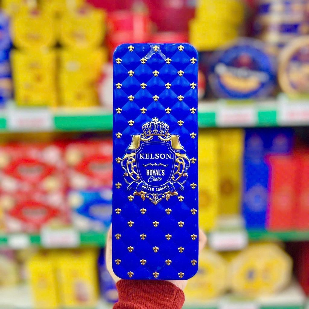 Bánh Quy Bơ hộp thiếc Kelson Royal - 126g