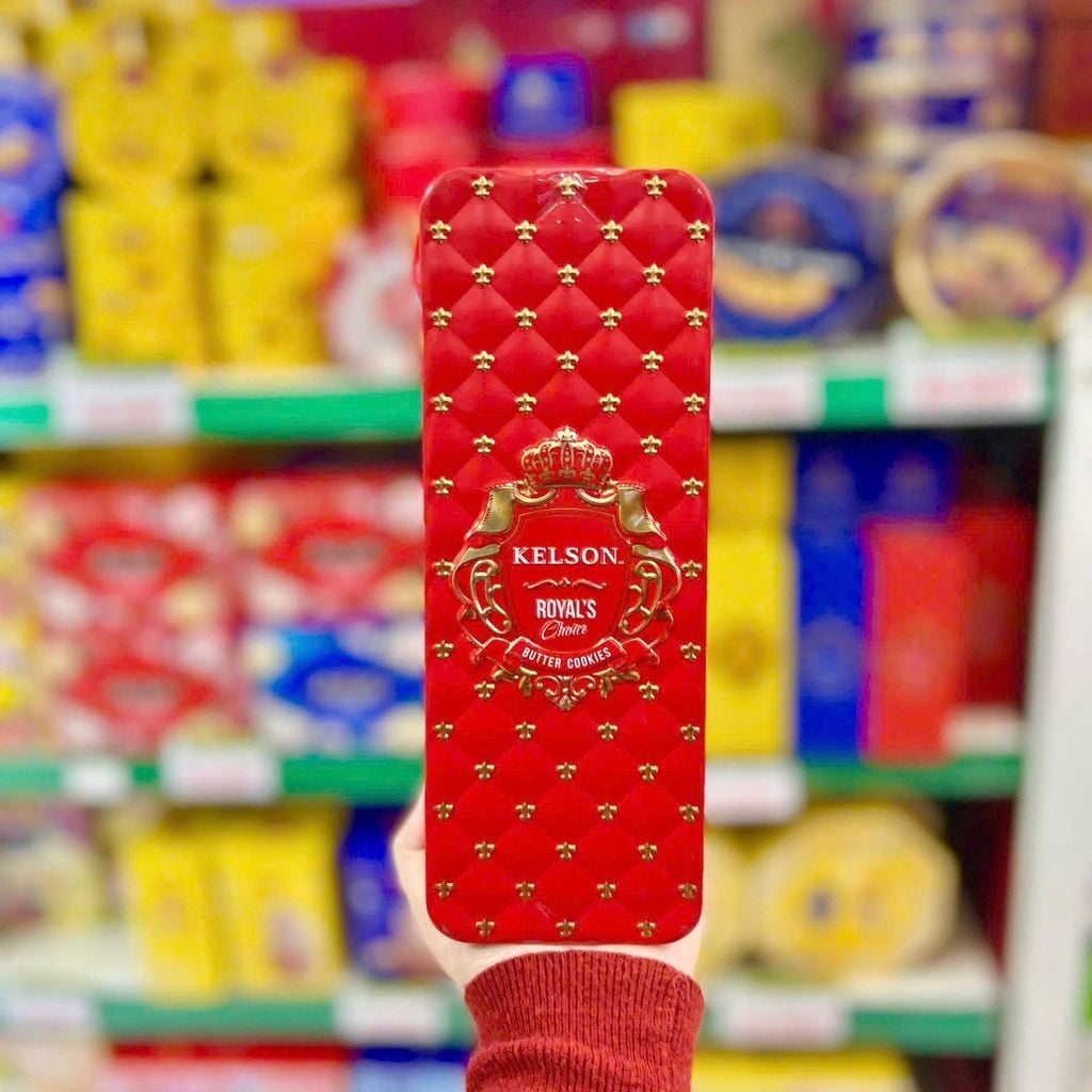 Bánh Quy Bơ hộp thiếc Kelson Royal - 126g
