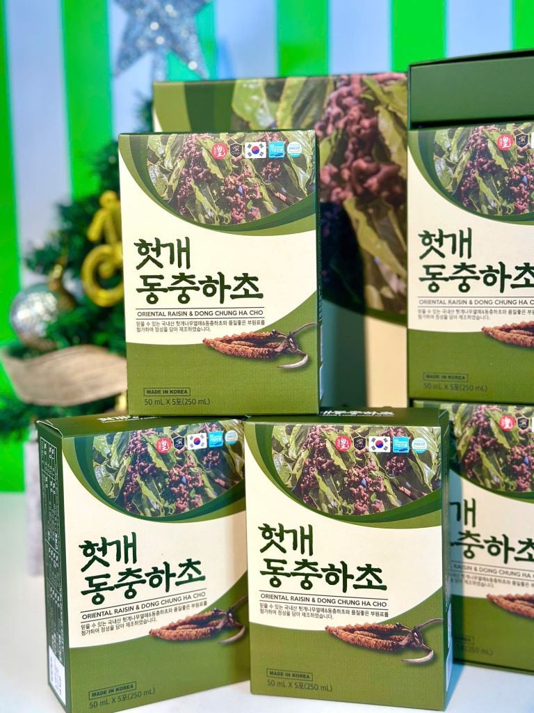 Nước Mát Gan Đông Trùng Kgf - 30 Gói X 50ml