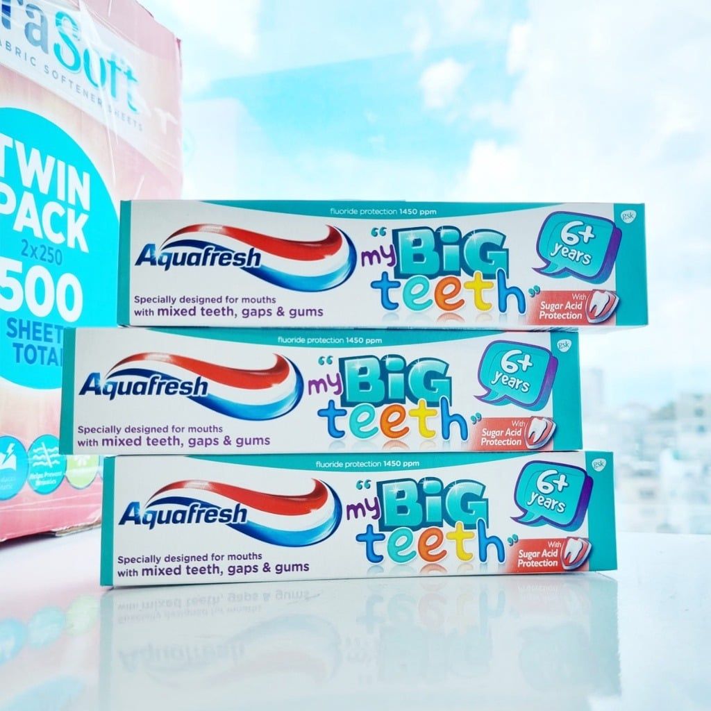 Kem Đánh Răng Aquafresh Trẻ Em 6 Tuổi+ - 50ML