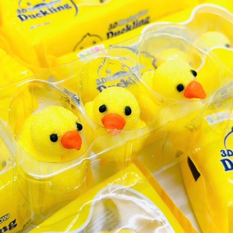 Kẹo Dẻo Marshmallow Hình Con Vịt 3D Beardy – 30g