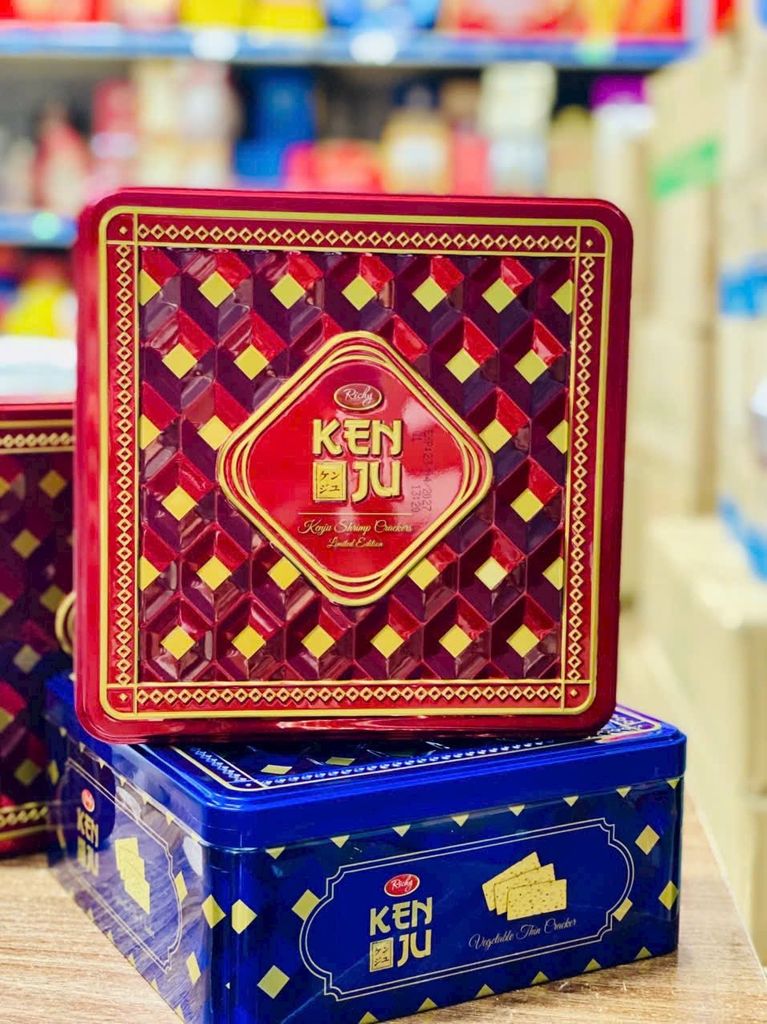 Bánh Quy Hộp Thiếc Kim Cương Kenju – 182g