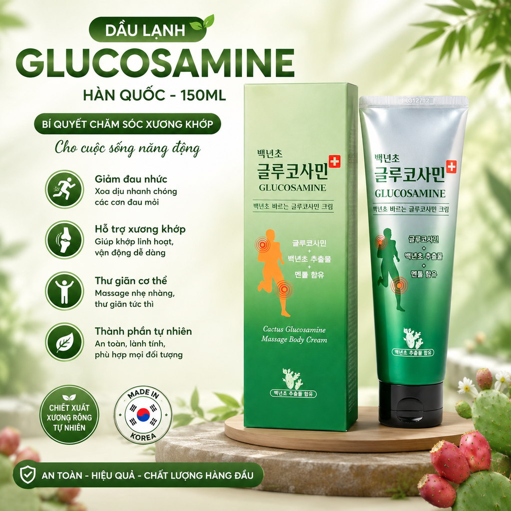 Dầu Lạnh Glucosamine Hàn Quốc - 150ml