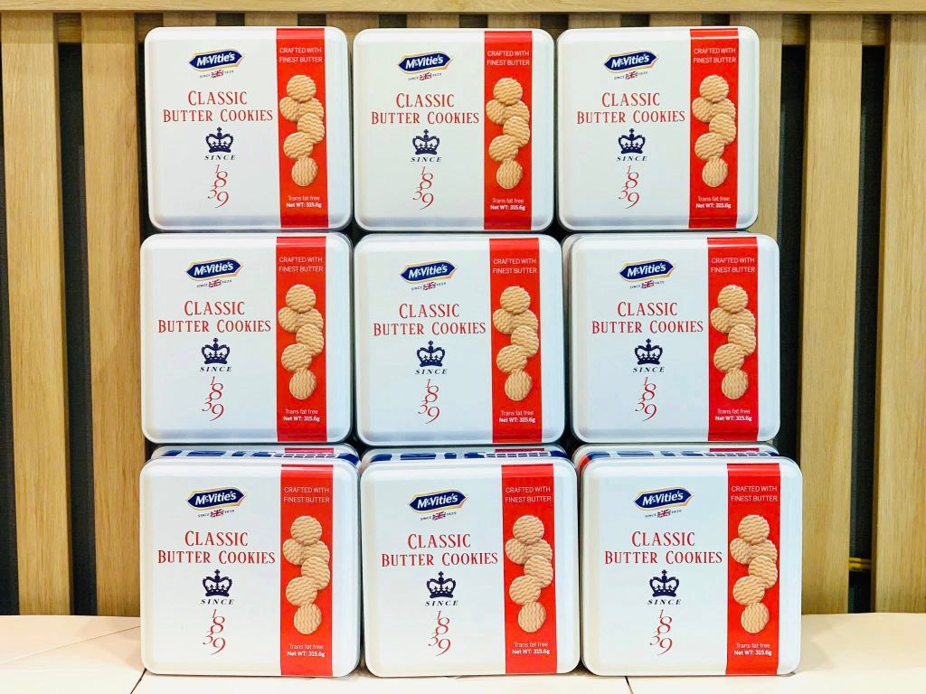 Bánh Butter Cookies Classic McVitie’s – 315.6g