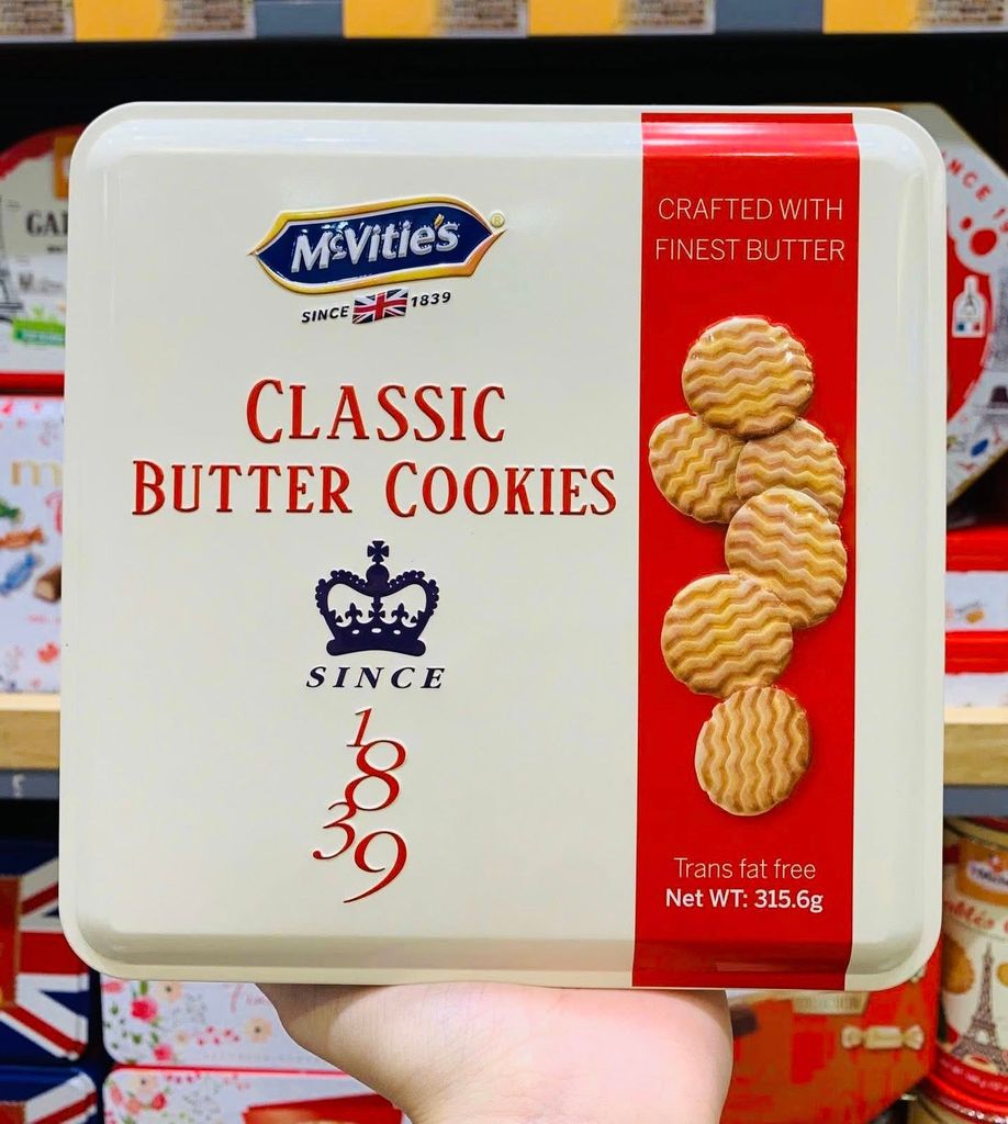 Bánh Butter Cookies Classic McVitie’s – 315.6g