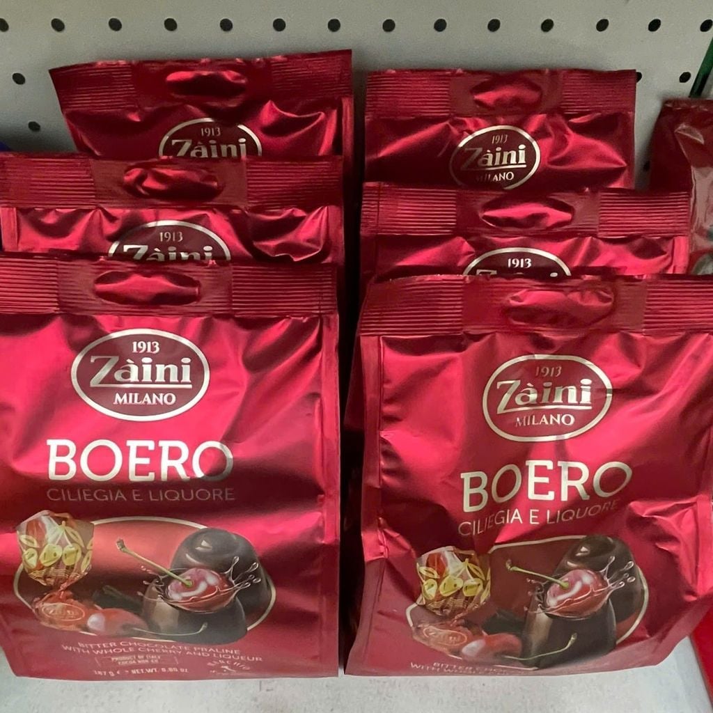 Socola Nhân Cherry Zaini Boero - Gói 187g