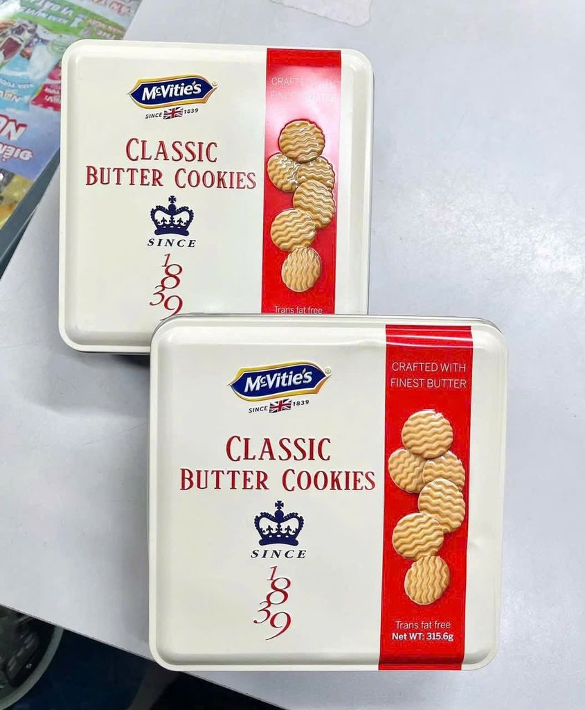 Bánh Butter Cookies Classic McVitie’s – 315.6g