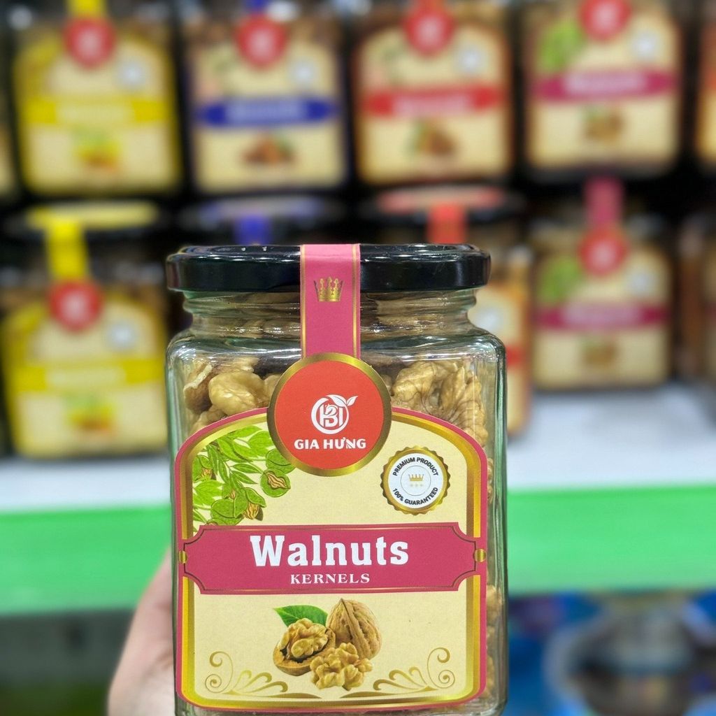 Óc Chó Tách Vỏ Cao Cấp Gia Hưng – Hũ 400g