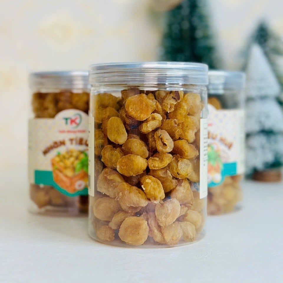 Nhãn Tiêu Huế Sấy Dẻo Tuấn Khang - 250g