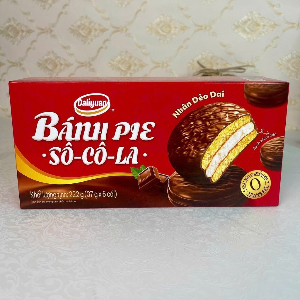 Bánh Pie Socola Dailiyuan - Hộp 222g