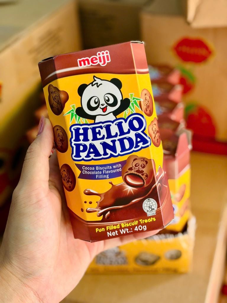 Bánh Hello Panda Meiji Chocolate - 40g