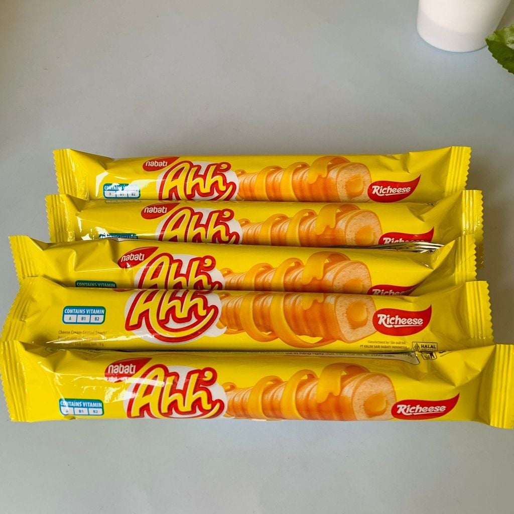 Bánh Xốp Nabati Richeese Ahh Vị Phô Mai – 90gram