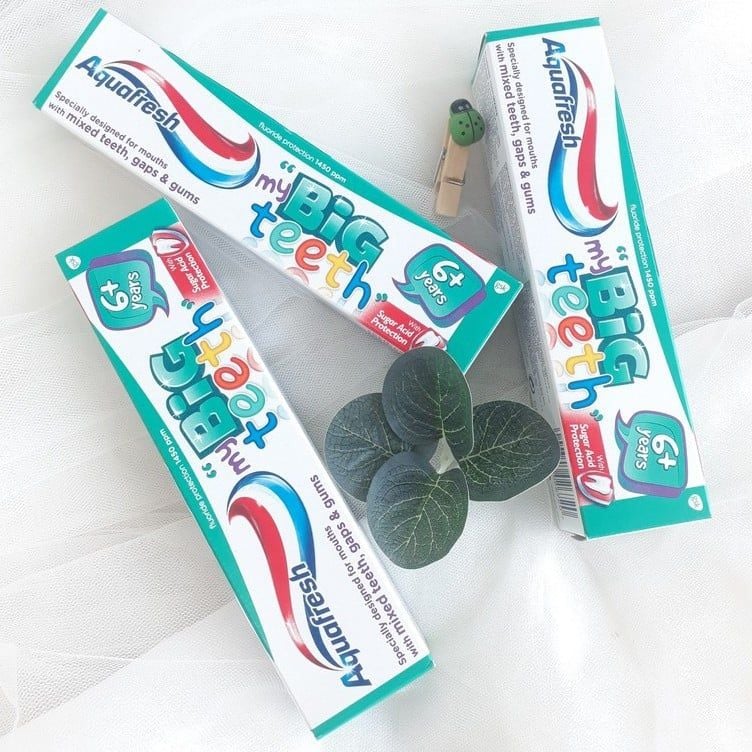 Kem Đánh Răng Aquafresh Trẻ Em 6 Tuổi+ - 50ML