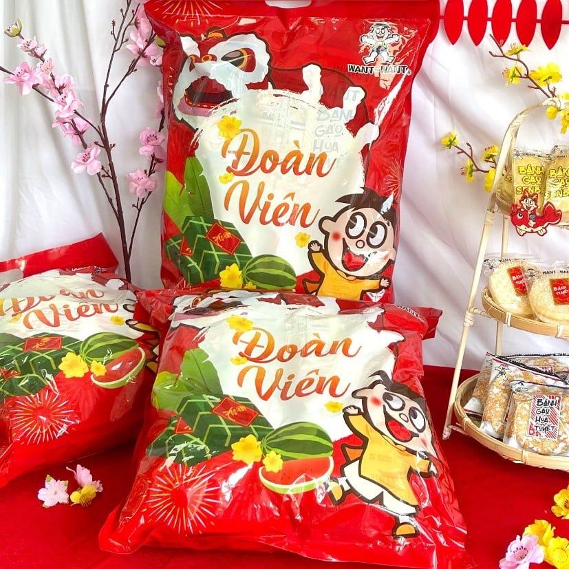 Bộ Sản Phẩm Đoàn Viên Want Want - 495g