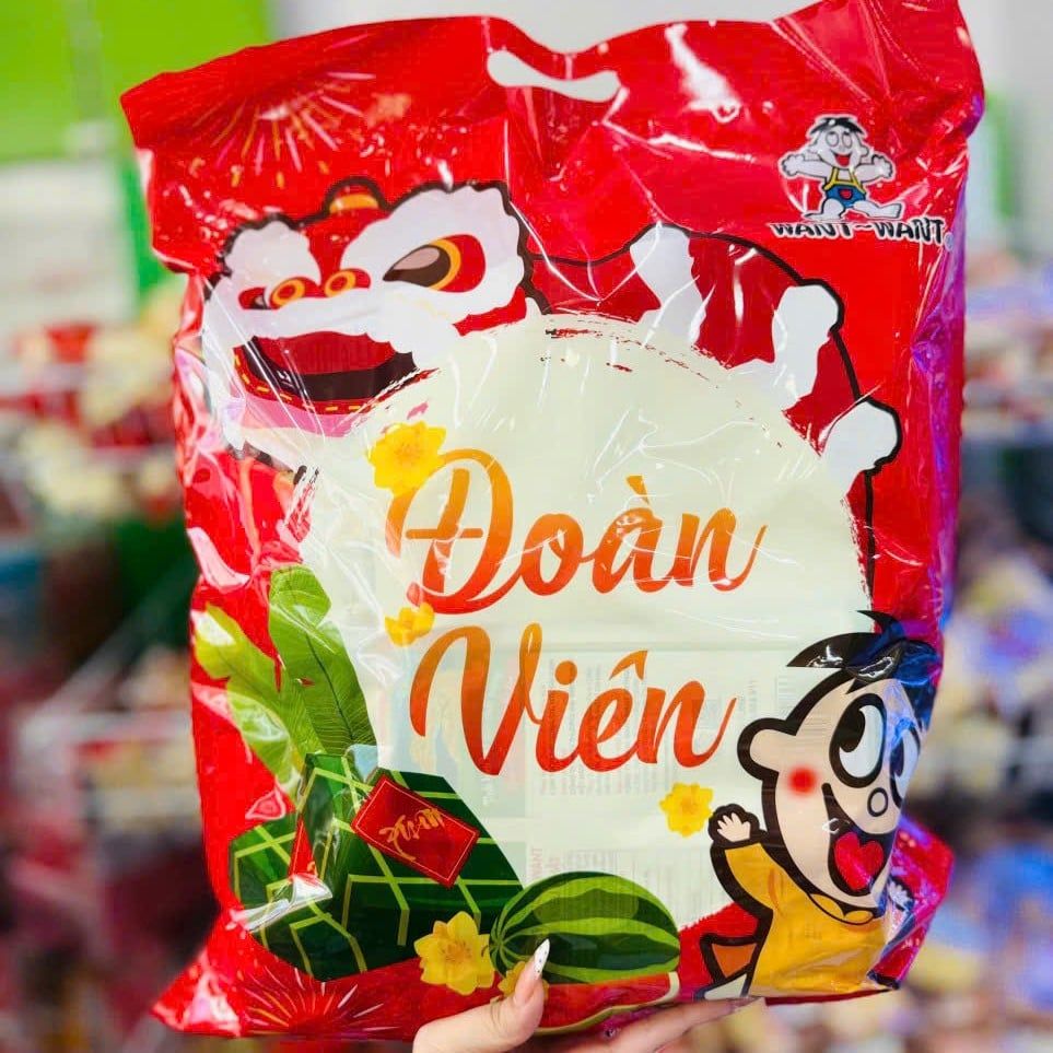 Bộ Sản Phẩm Đoàn Viên Want Want - 495g
