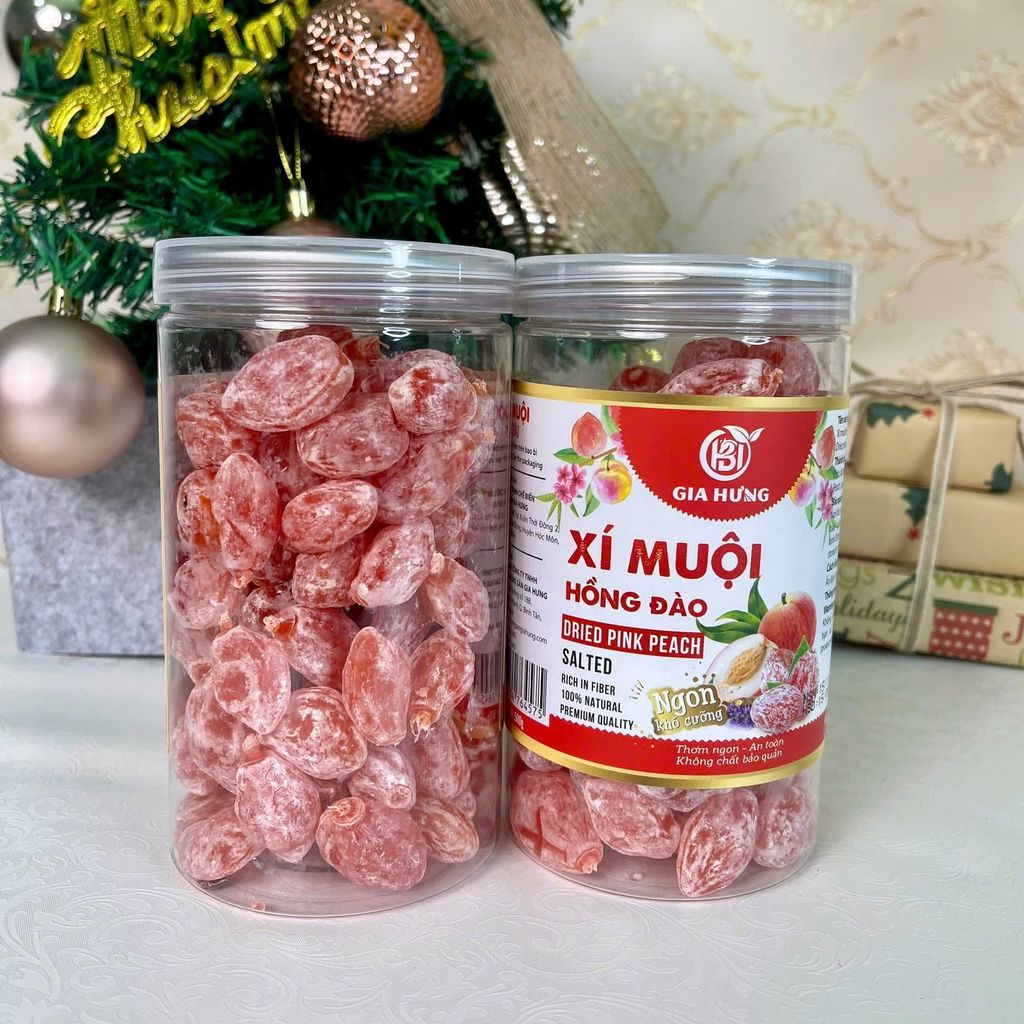 Xí Muội Hồng Đào Gia Hưng – 500g