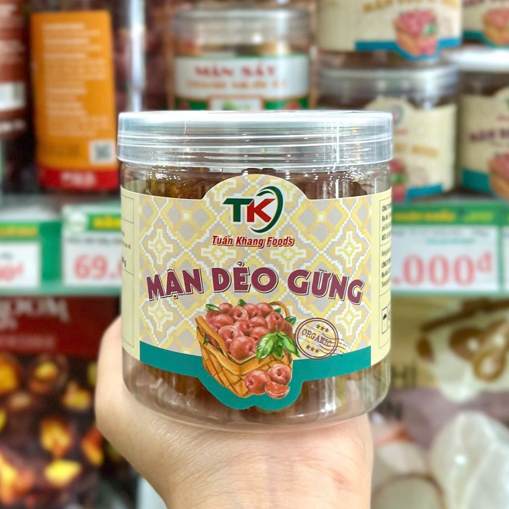 Mận Dẻo Gừng Tuấn Khang – 250g