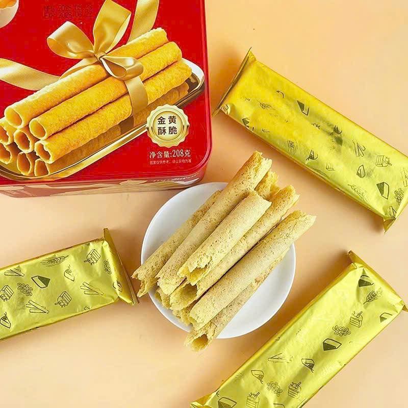 Bánh Trứng Cuộn Đài Loan Top Savor – 208g