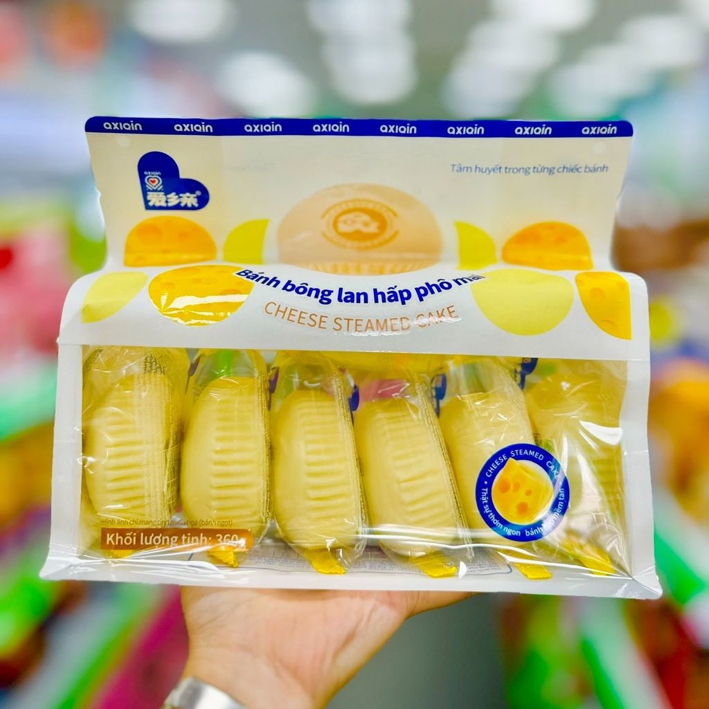 Bánh Bông Lan Hấp Phô Mai - 360g