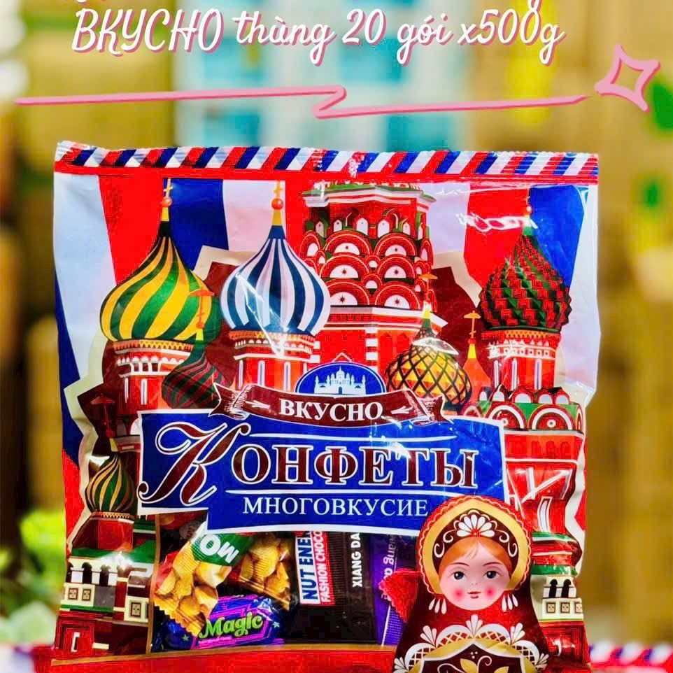 Kẹo Socola Nga – 500g