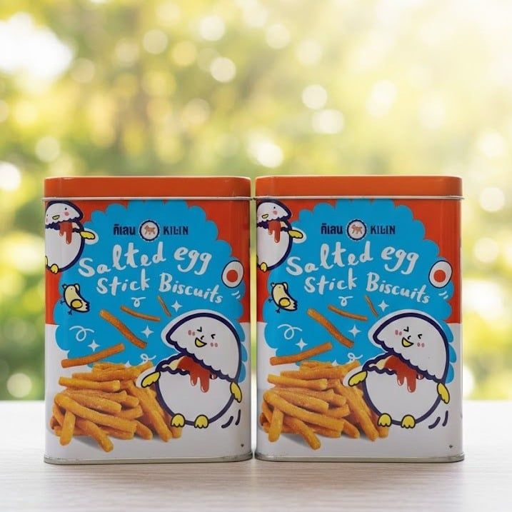 Bánh Que Trứng Muối Kilin Thái Lan – 400gr