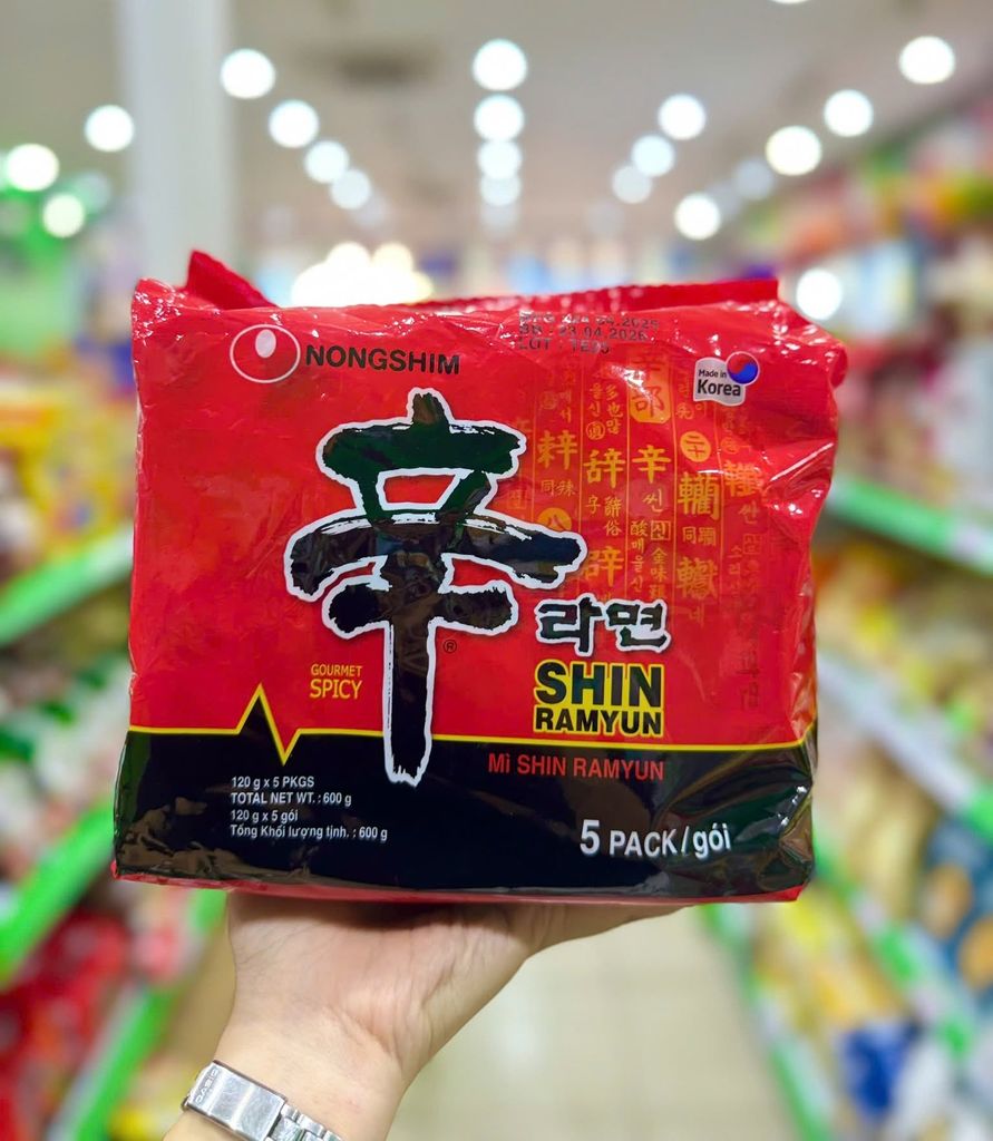 Mua Mì Cay Nongshim Ramyun - Lốc 5 gói