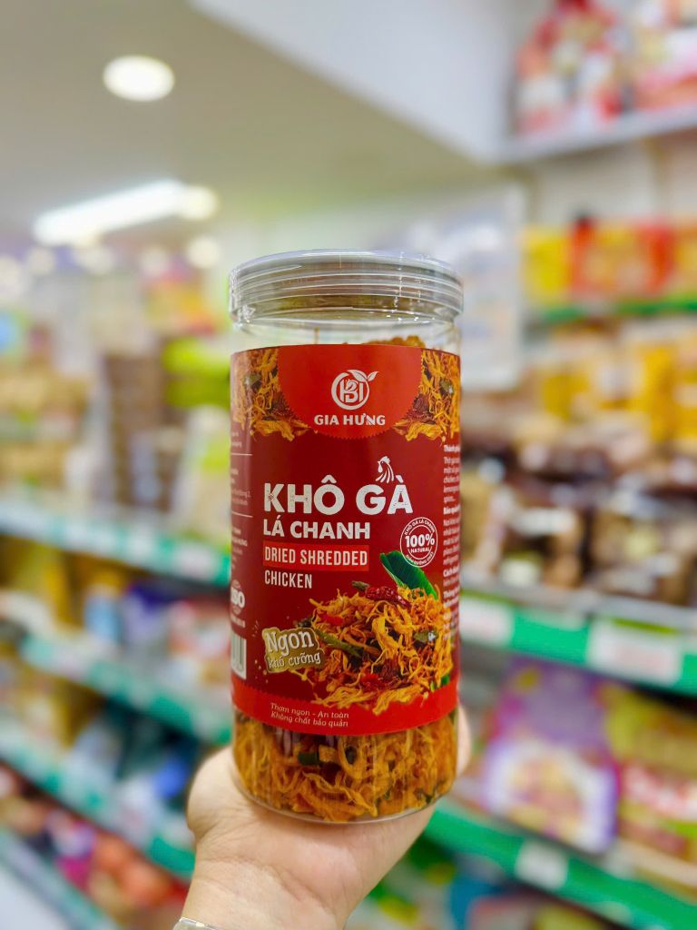 Khô Gà Lá Chanh Gia Hưng – 300g
