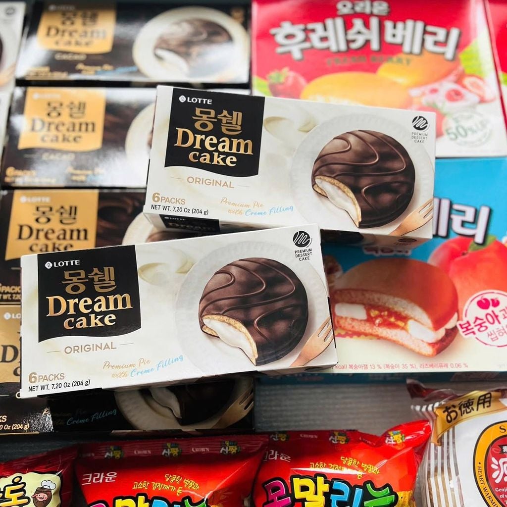 Bánh Chocopie Dream Lotte Hộp 6 Cái - 204g