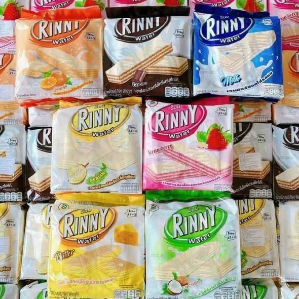 Bánh Xốp Thái Rinny Thái Lan - Lốc 12 Gói