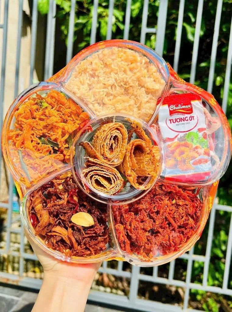 Khô Lục Vị Khay Hoa Mai - 500g