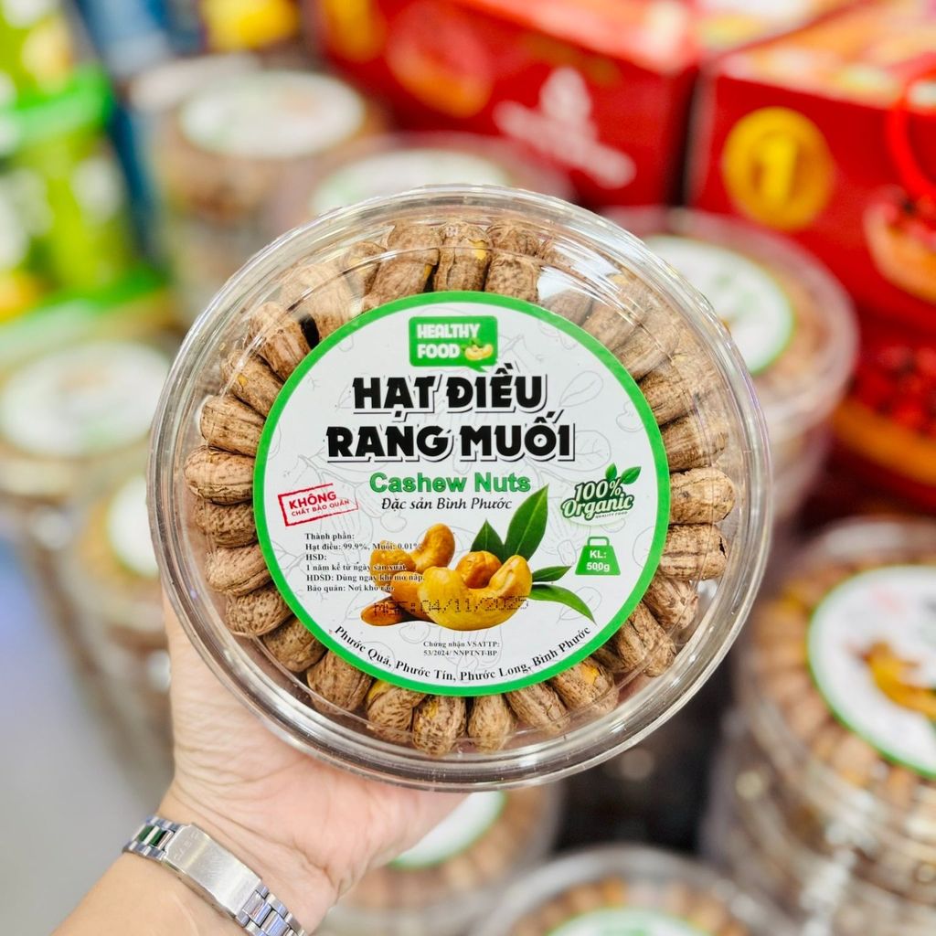 Hạt Điều Xếp Rang Muối Healthy Food – 500g